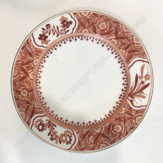 Mintons porcelain plate, porcelain,